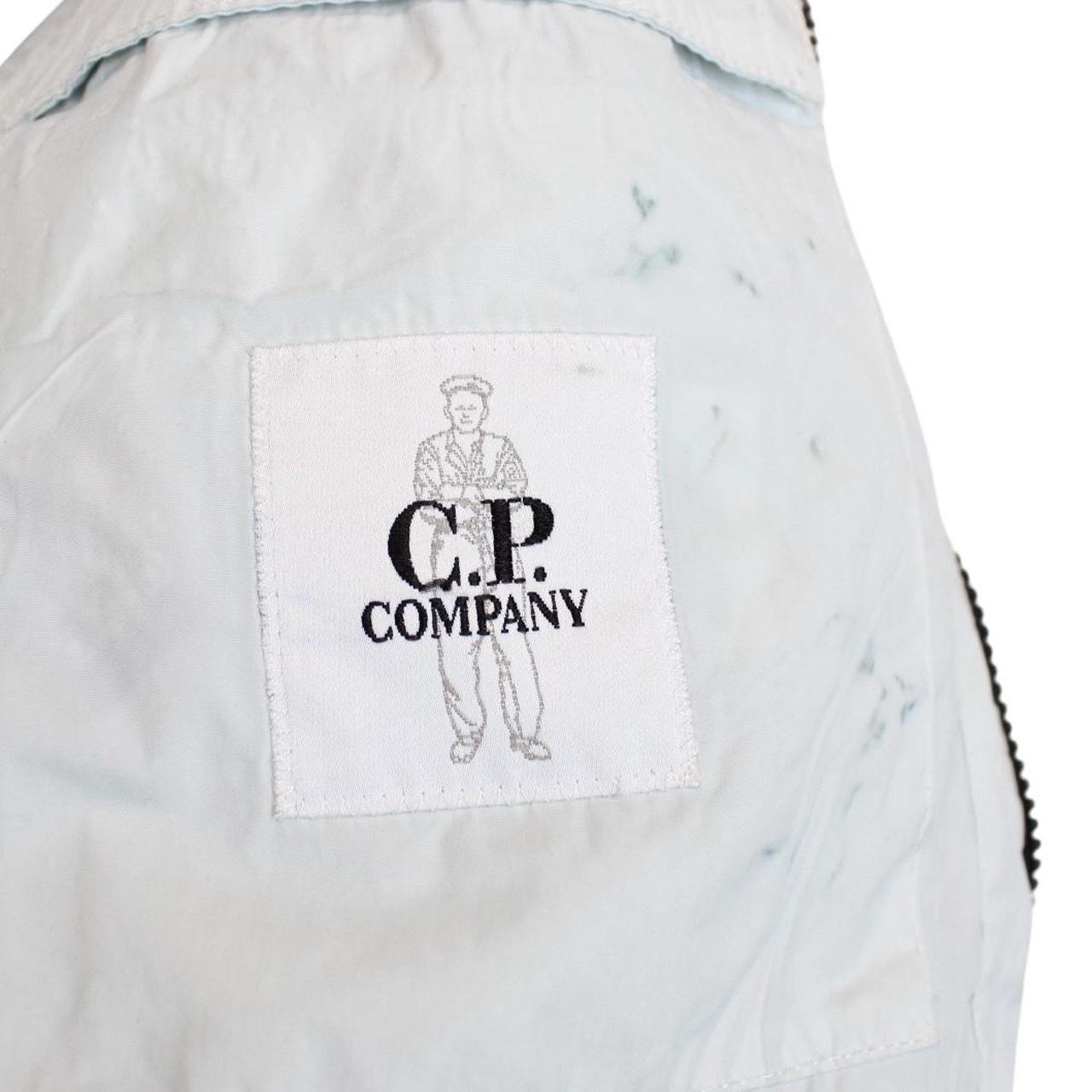 CP Company Metropolis Series Black Tracery Full Zip Lens Hooded Jacket