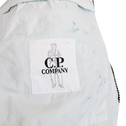CP Company Metropolis Series Black Tracery Full Zip Lens Hooded Jacket