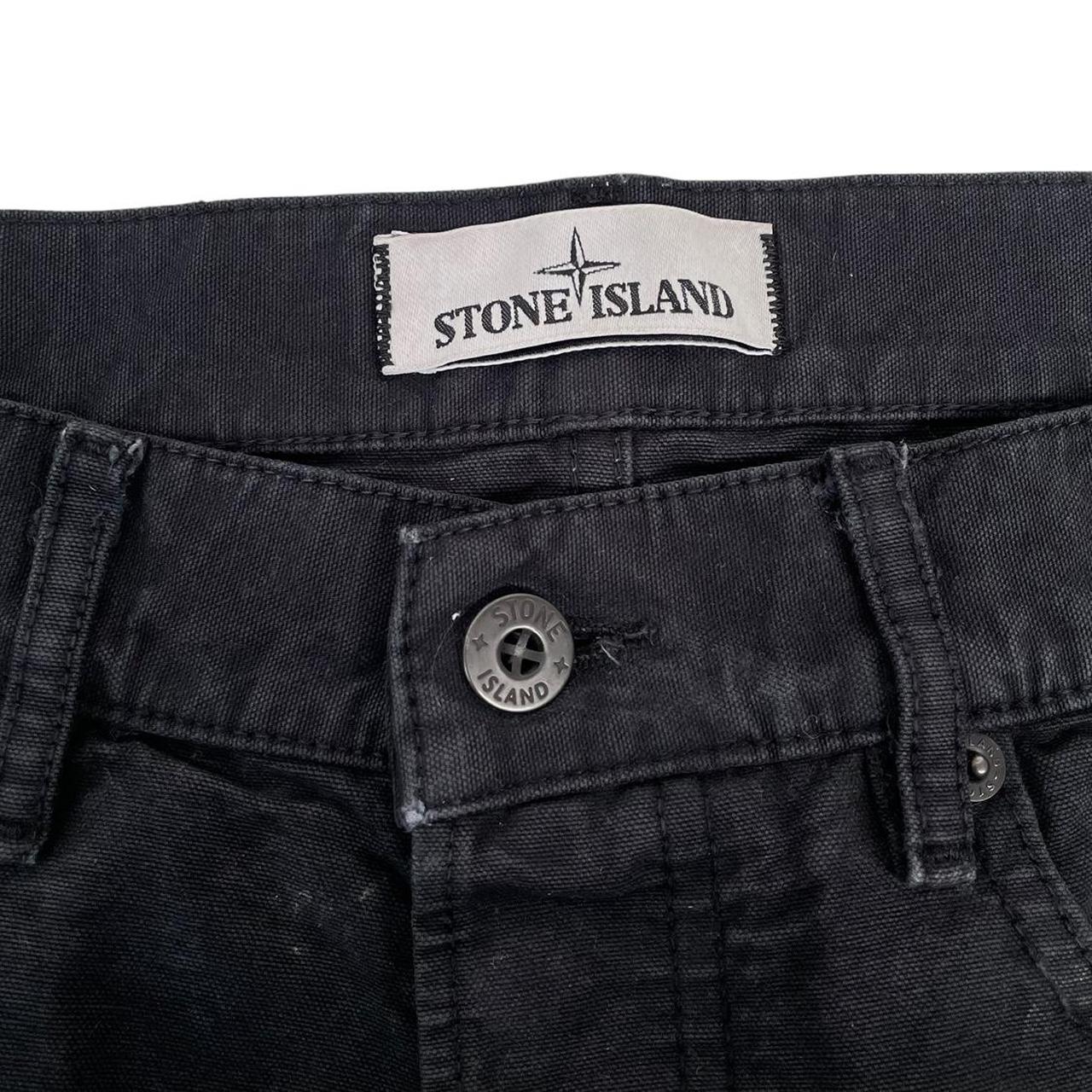 Stone Island AW 2014 Black RE-T Fit Cotton Trousers