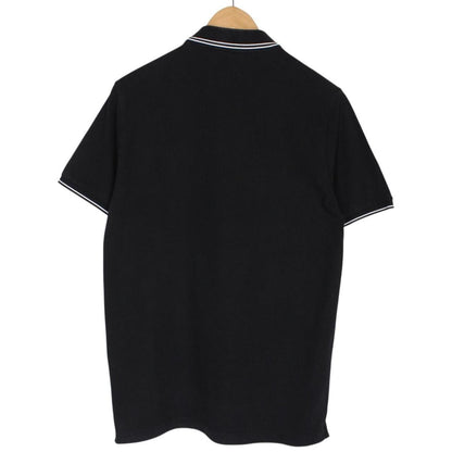 Stone Island AW 2019 Black Short Sleeve Compass Polo Shirt