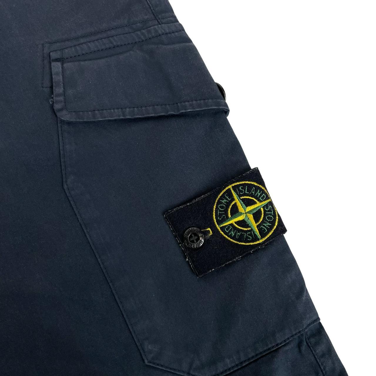 Stone Island AW 2020 Navy Blue RE-T Fit Cargo Trousers