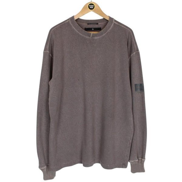 Vintage Stone Island Denims AW 2004 Brown Cotton Sweatshirt Jumper