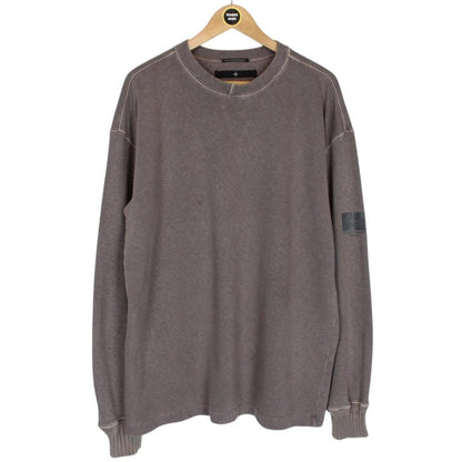 Vintage Stone Island Denims AW 2004 Brown Cotton Sweatshirt Jumper