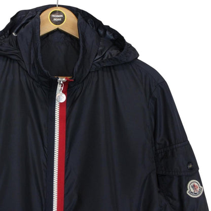 Moncler Keralle Navy Blue Nylon Full Zip Windbreaker Jacket