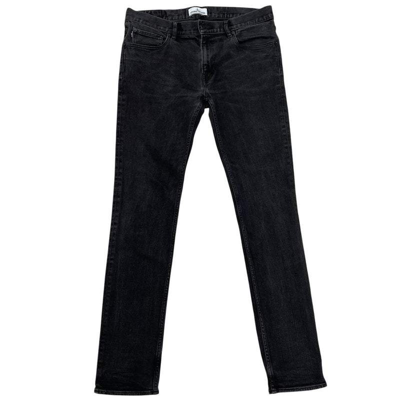 Stone Island SS 2017 Black Skinny Fit Denim Jeans