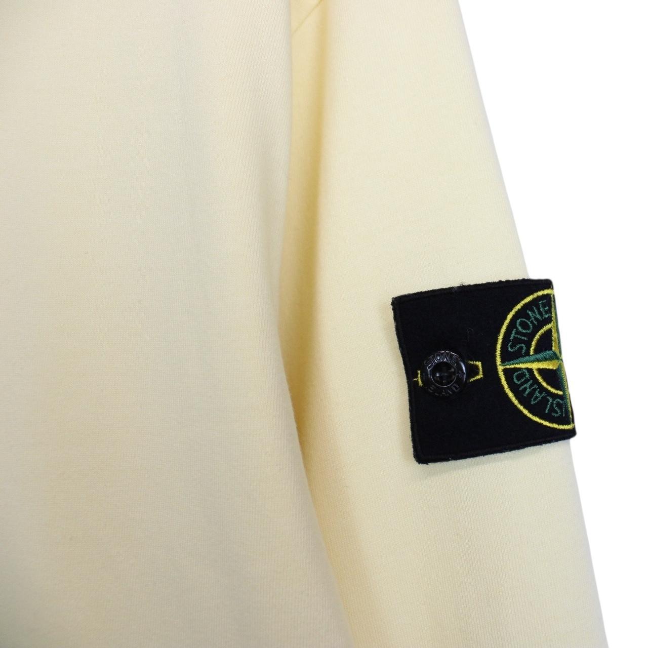 Stone Island AW 2020 Yellow Cotton Sweatshirt Jumper