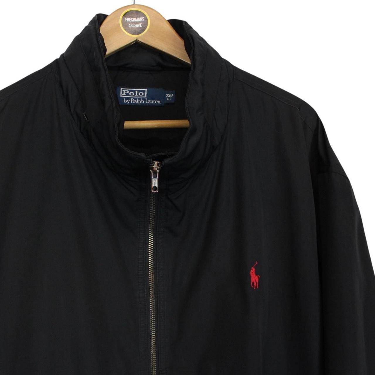 Vintage Polo Ralph Lauren Black Full Zip Jacket