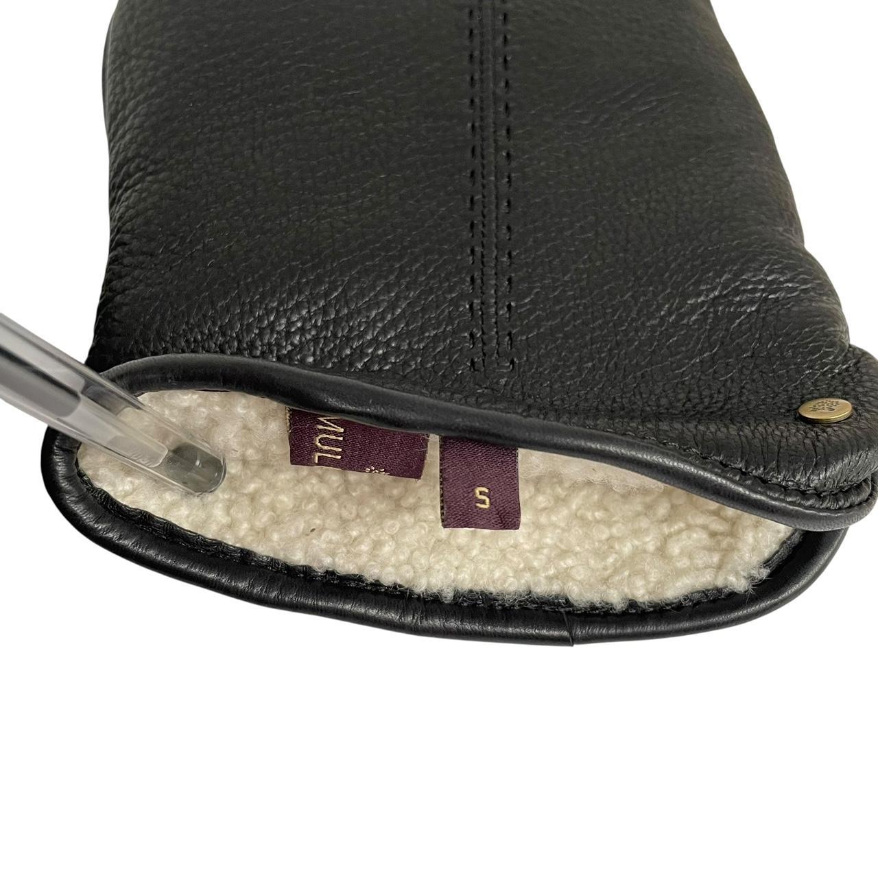 Mulberry Black Leather Gloves