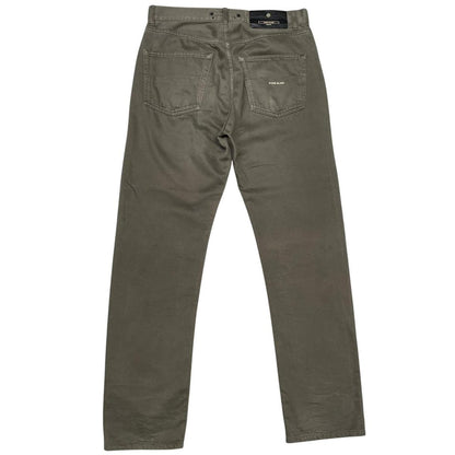 Vintage Stone Island Denims AW 2005 Khaki Green Cotton Trousers