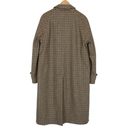Vintage 90s Burberry Tan and Brown Cotton and Wool Reversible Trench Coat