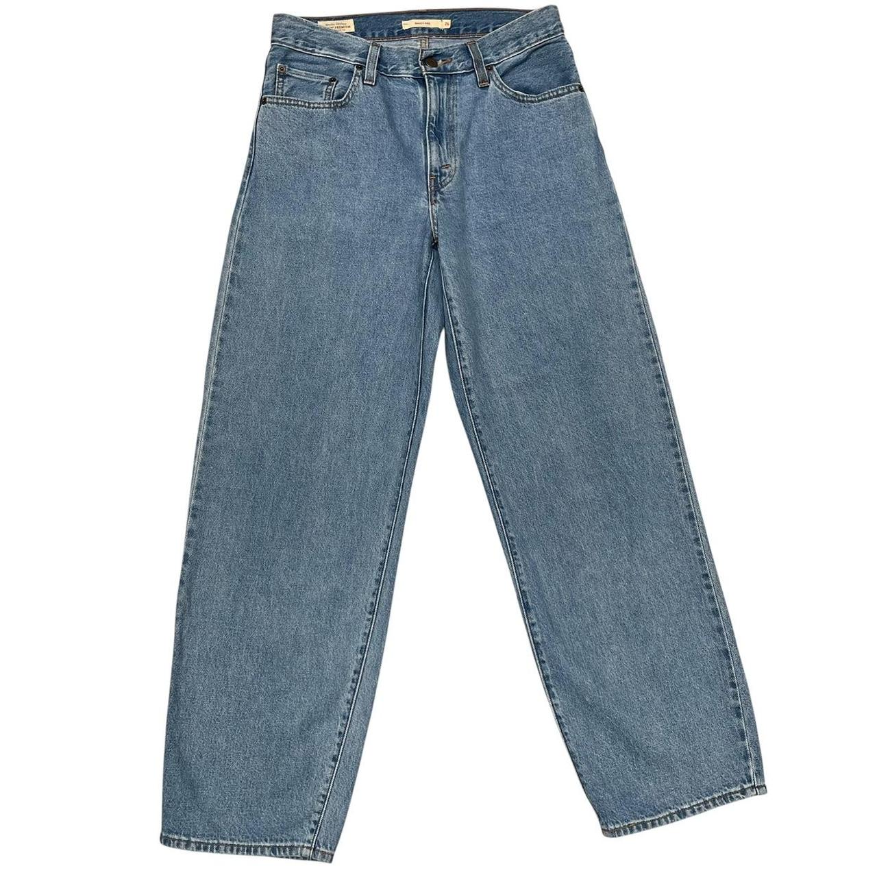 Levis Light Blue Denim Baggy Dad High Waisted Jeans