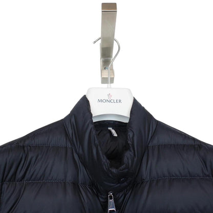 Moncler Lans Navy Blue Quilted Down Jacket