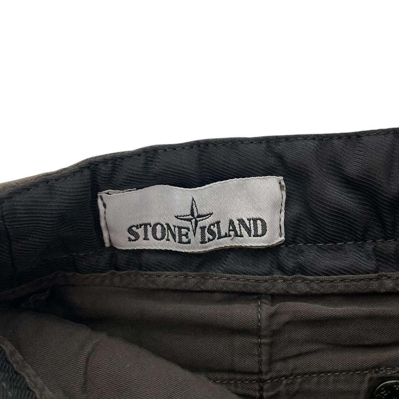 Stone Island AW 2018 Dark Grey Skinny Fit Cargo Trousers