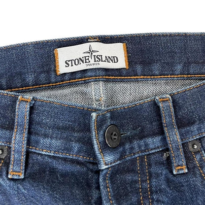 Stone Island SS 2013 Navy Blue RE-T Fit Denim Jeans