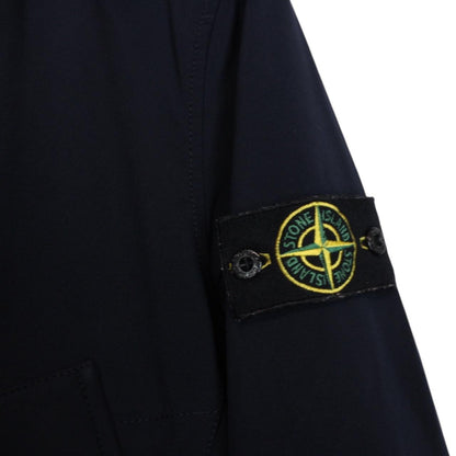 Stone Island AW 2013 Navy Blue Soft Shell-R Full Zip Jacket