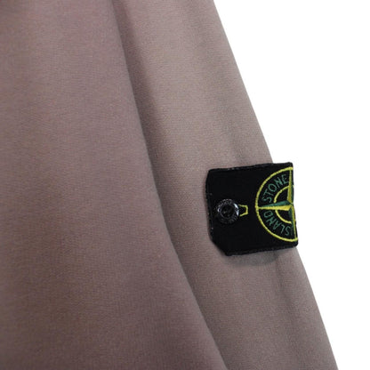 Stone Island AW 2018 Mauve Reflective Cotton Sweatshirt Jumper