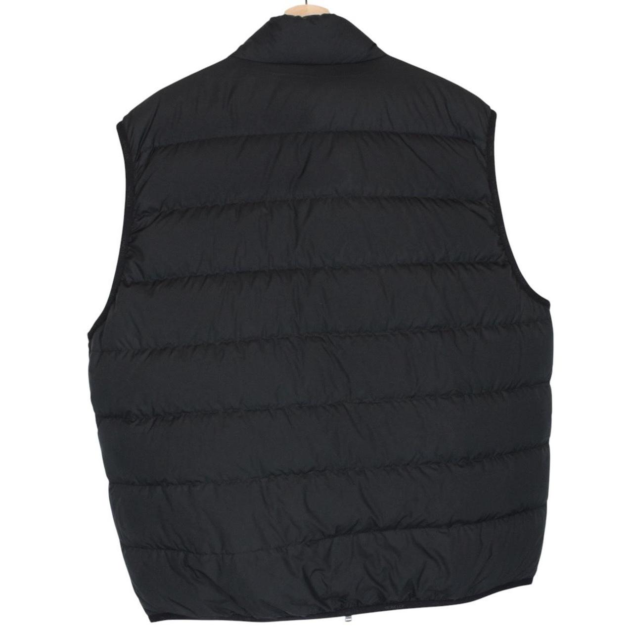 Moncler Contrin Black Down Gilet / Bodywarmer Jacket