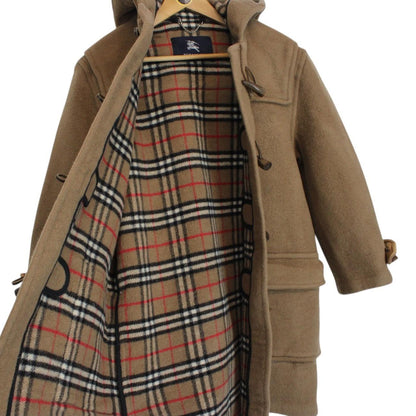 Vintage Burberry London Brown Wool Duffle Coat