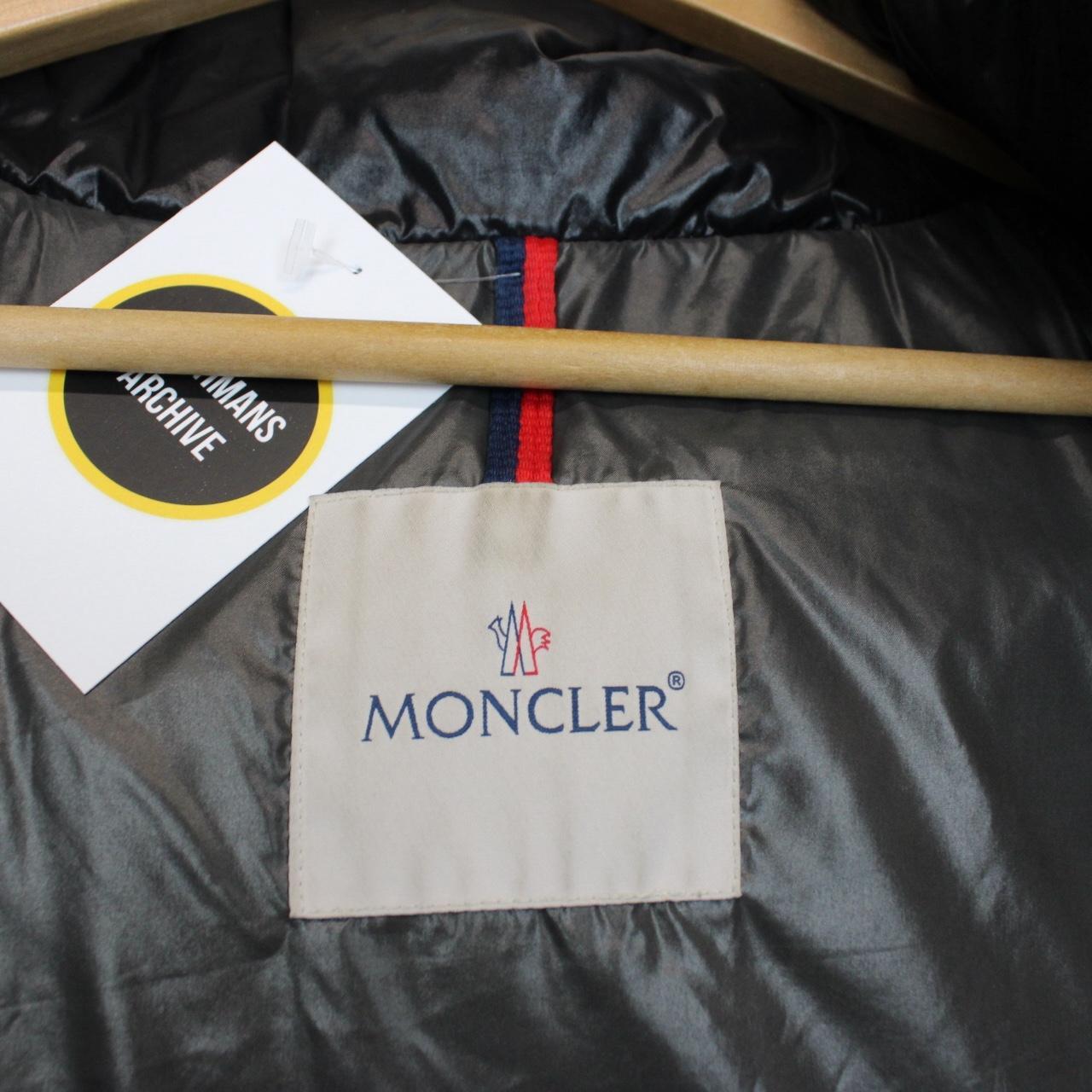 Moncler Maya Black Full Zip Hooded Down Puffer Jacket