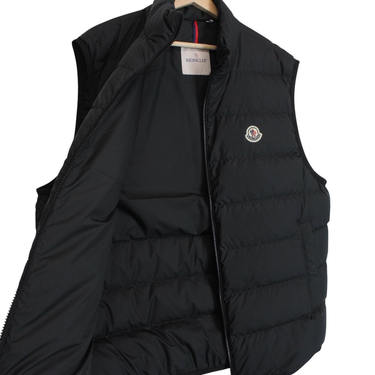 Moncler Contrin Black Down Gilet / Bodywarmer Jacket