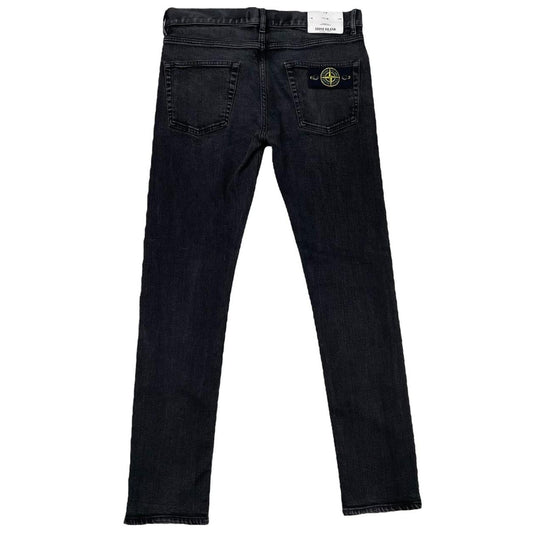 Stone Island AW 2018 Black Slim Fit Denim Jeans