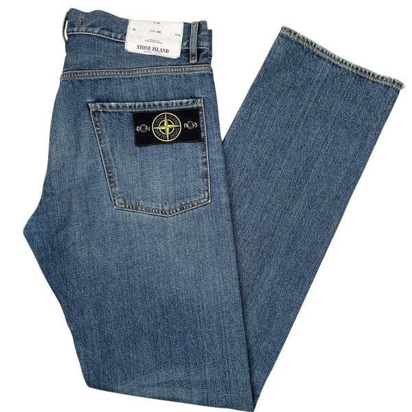 Stone Island AW 2010 Blue RE Fit Denim Jeans
