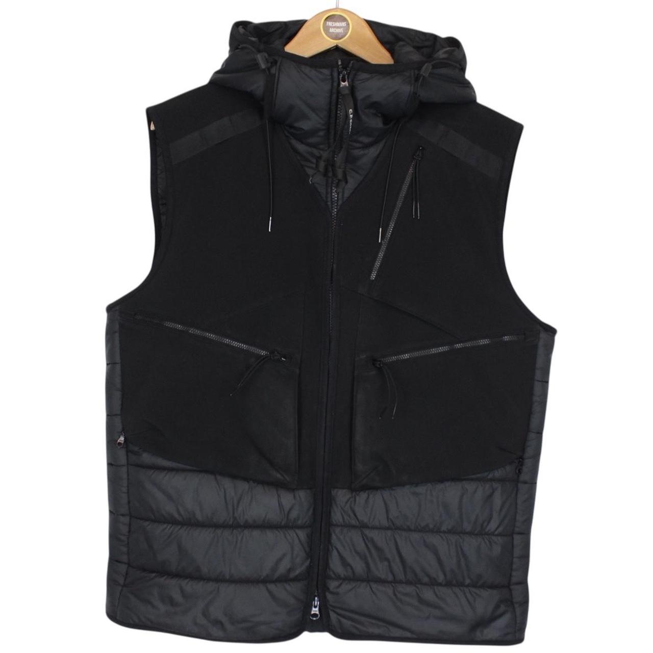 CP Company Black Shell-R Down Goggle Gilet / Bodywarmer