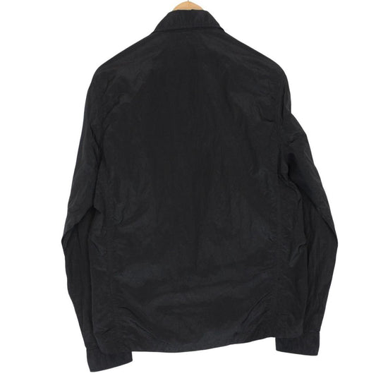 Stone Island SS 2018 Black Full Zip Nylon Metal Overshirt Jacket