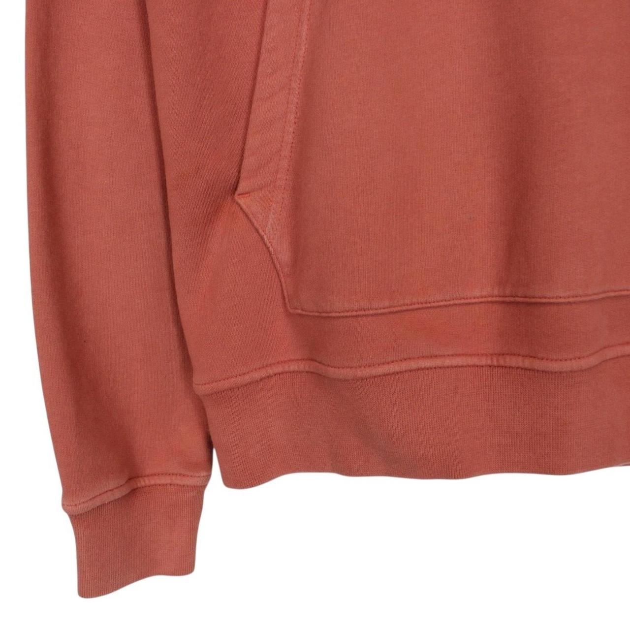 Stone Island AW 2019 Orange Cotton Hoodie Jumper