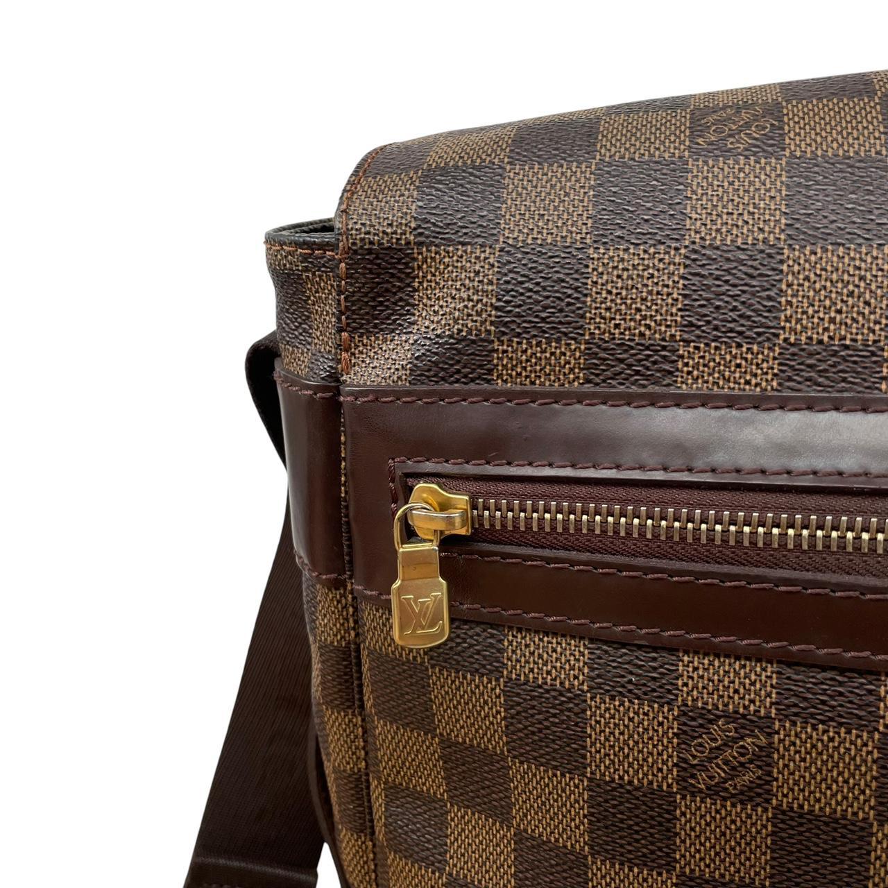Louis Vuitton Brown Bastille Damier Ebene Canvas Shoulder Bag