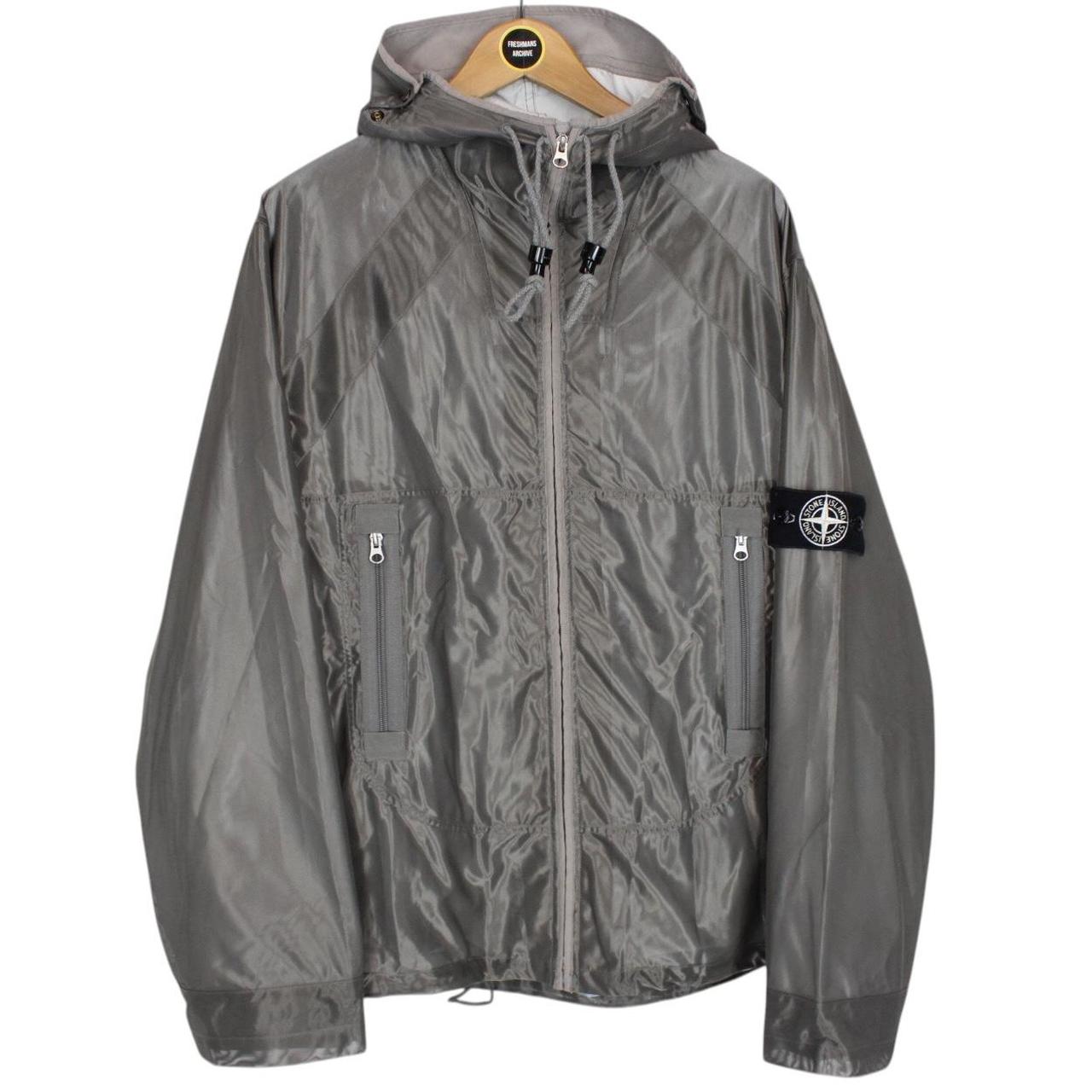 Vintage Stone Island Special Process SS 2007 Mesh Reflective Jacket XL ...