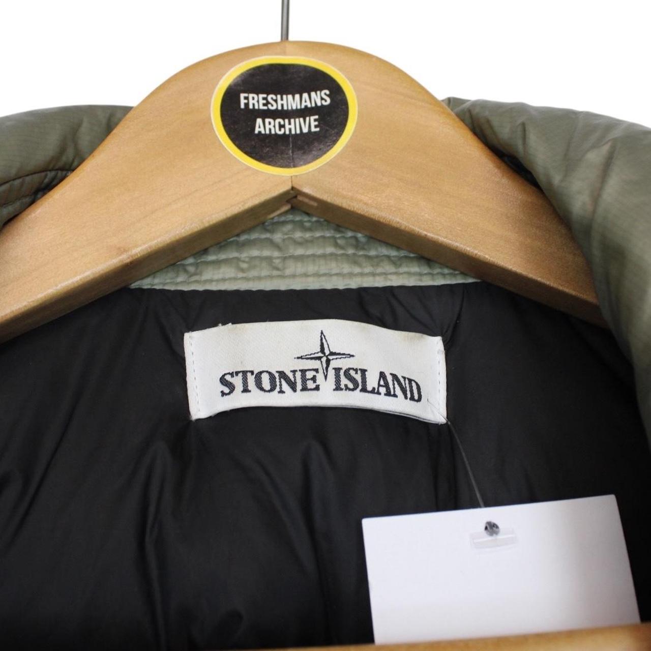 Stone Island AW 2018 Green Full Zip Pertex Quantum Y Down Jacket