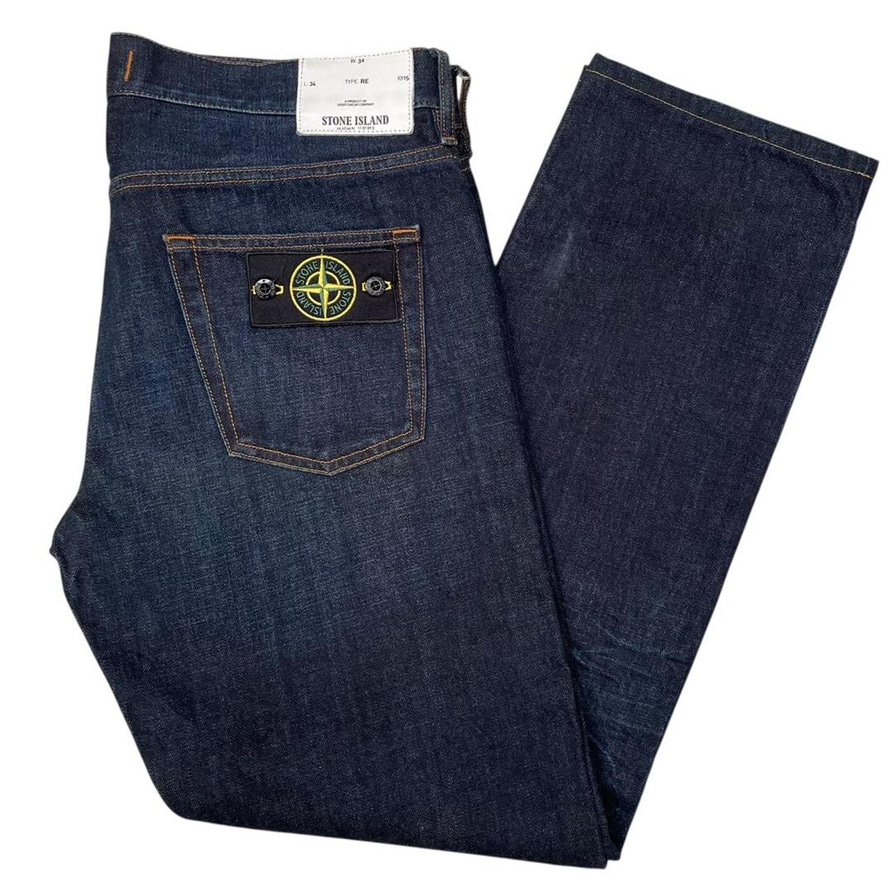 Stone Island AW 2012 Navy Blue RE Fit Denim Jeans