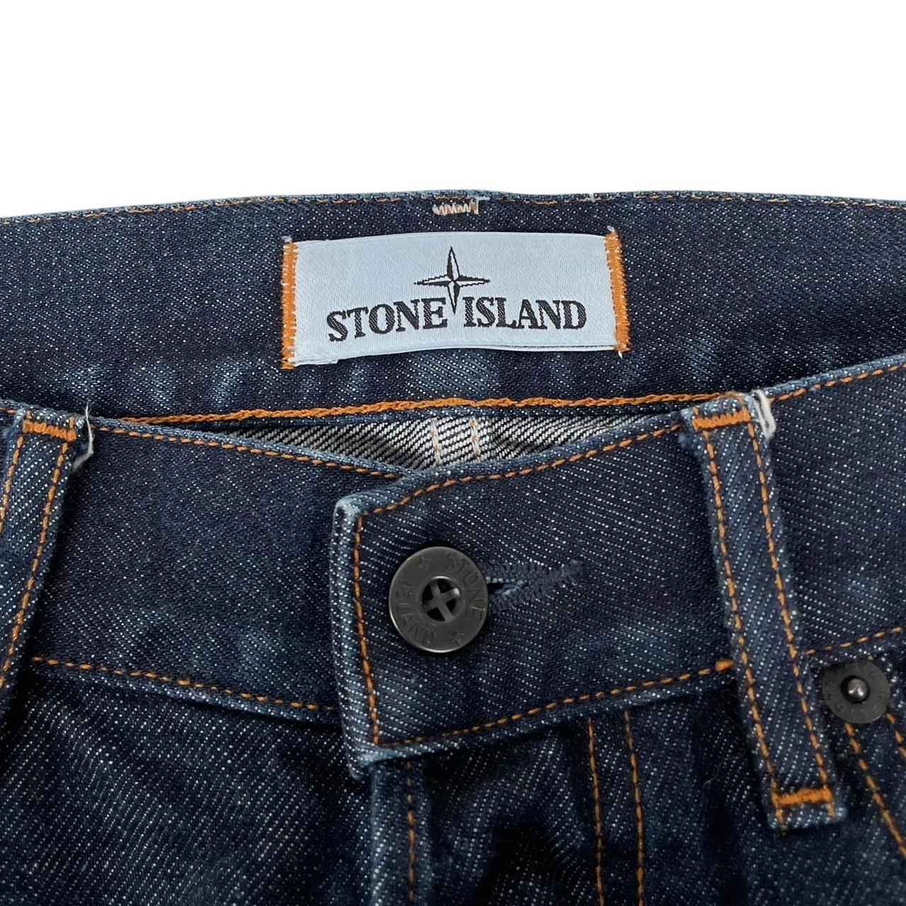 Stone Island SS 2014 Navy Blue Slim Fit Denim Jeans