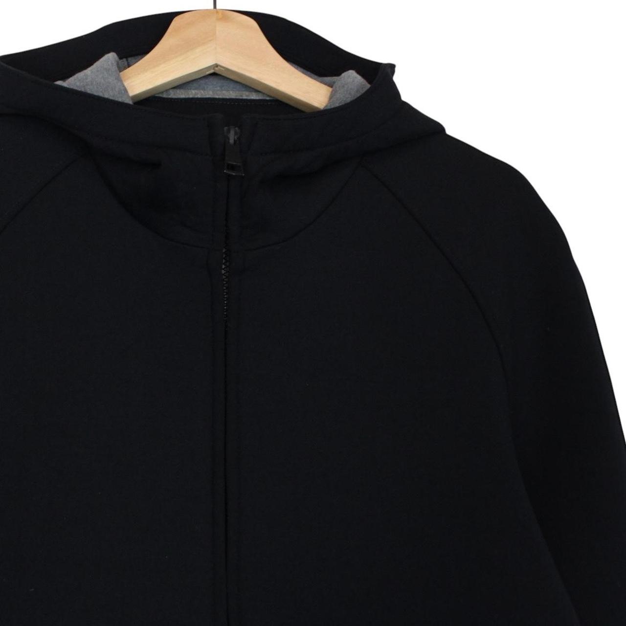 Vintage Burberry Sport Black Full Zip Cotton/Nylon Soft Shell Jacket