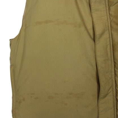 Vintage CP Company AW 2001 Tan Brown Nylon Piuma Doca Down Gilet