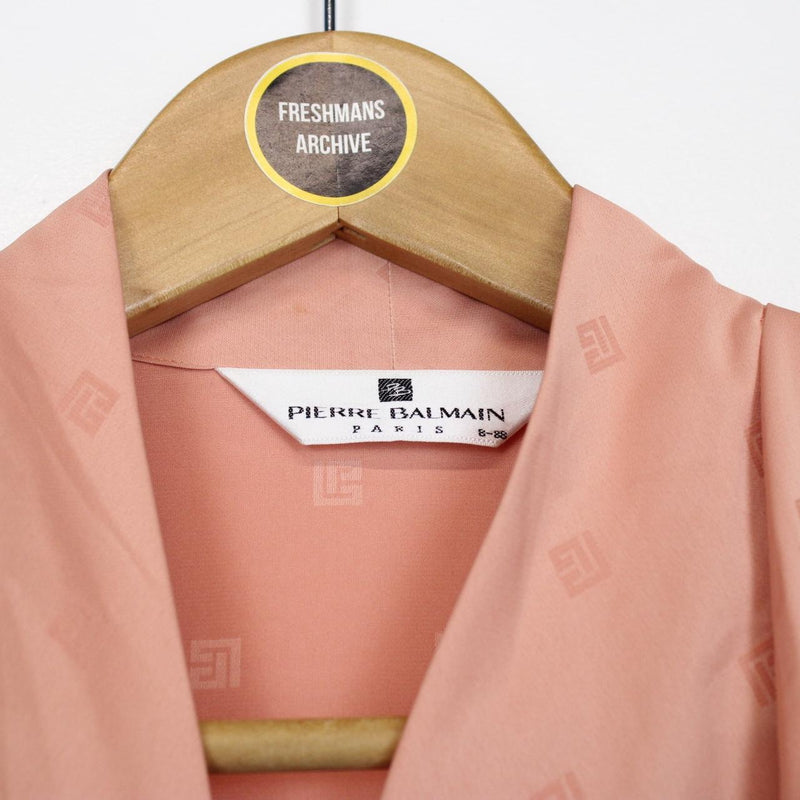Vintage Pierre Balmain Pink Silk Jacket