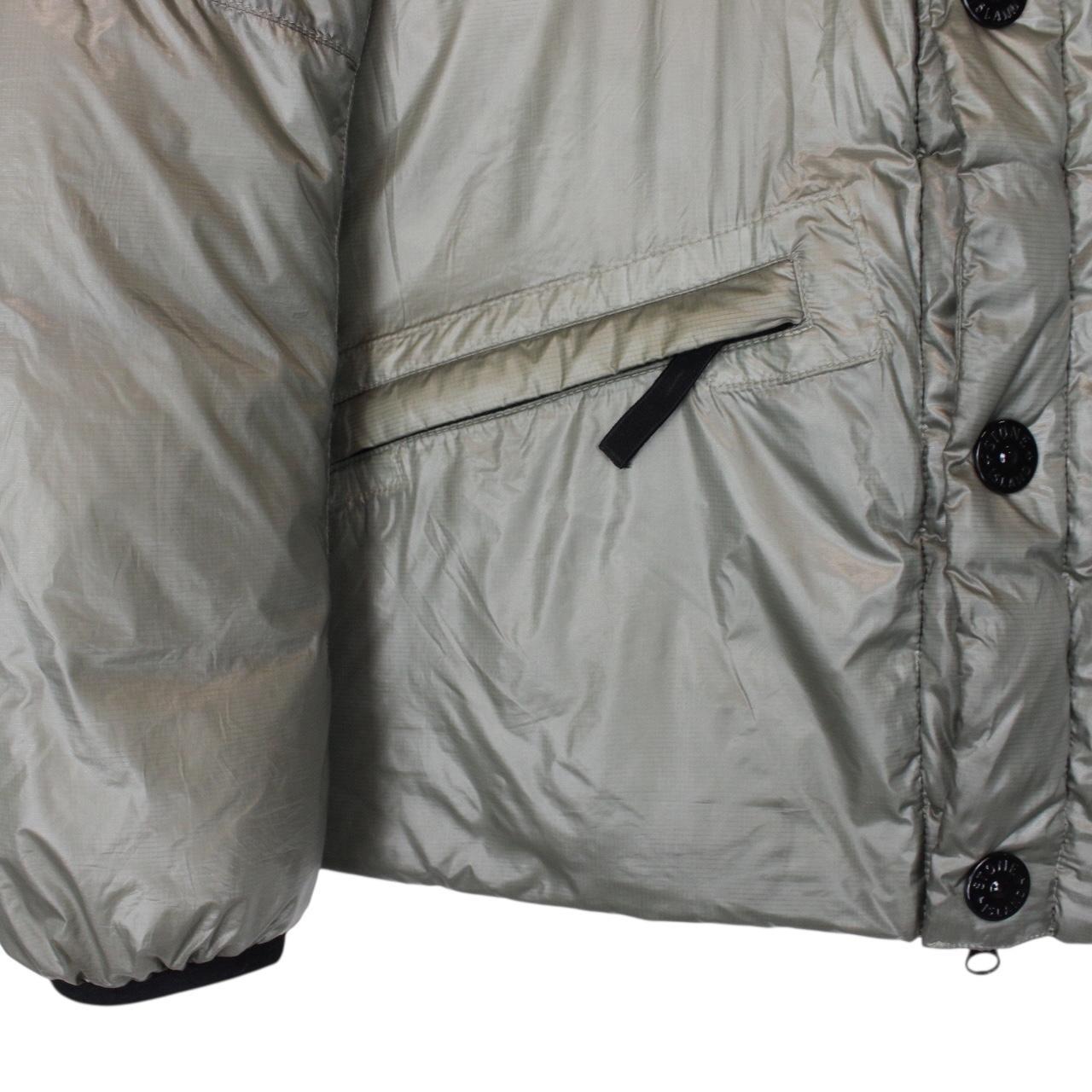 Stone Island AW 2018 Green Full Zip Pertex Quantum Y Down Jacket