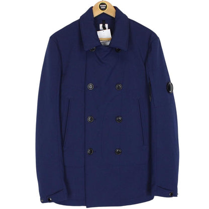 CP Company Navy Blue Lens Soft Shell Peacoat