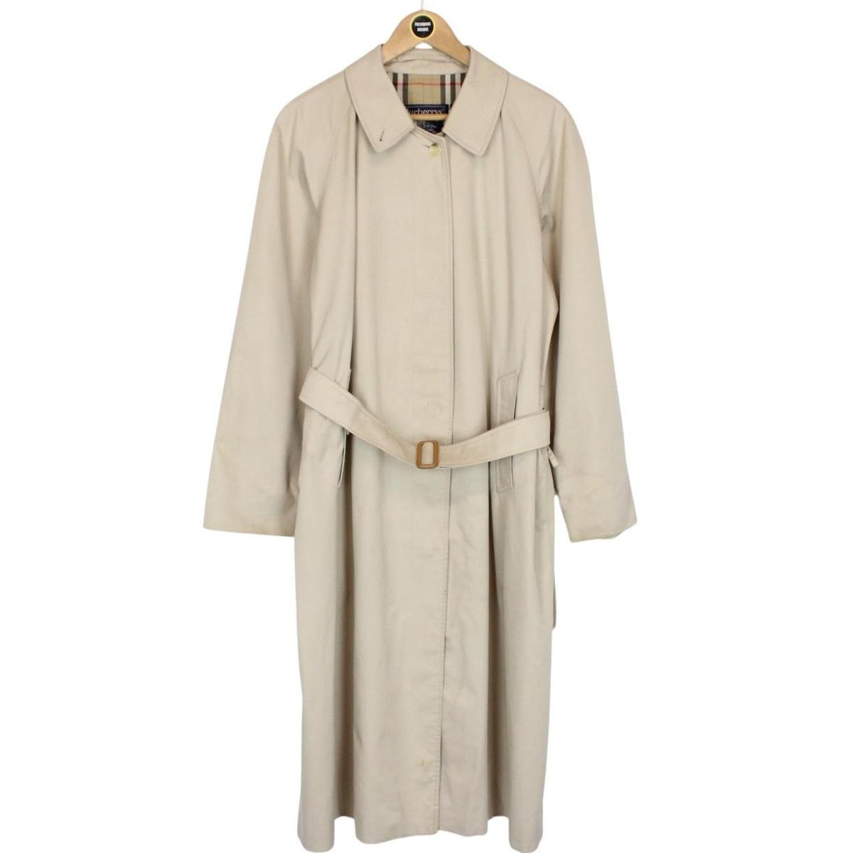 Vintage 90s Burberry Belted Trench Coat XL – Freshmans Archive
