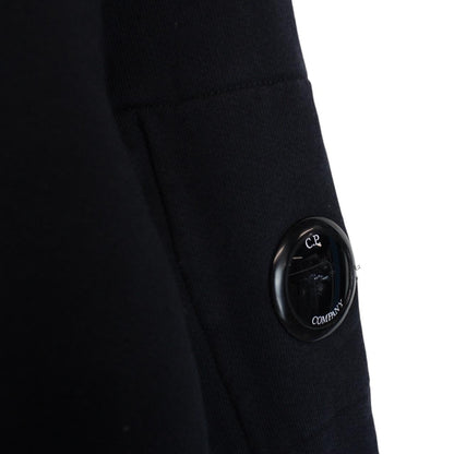 CP Company Navy Blue Goggle Lens Cotton Sweatshirt Jumper