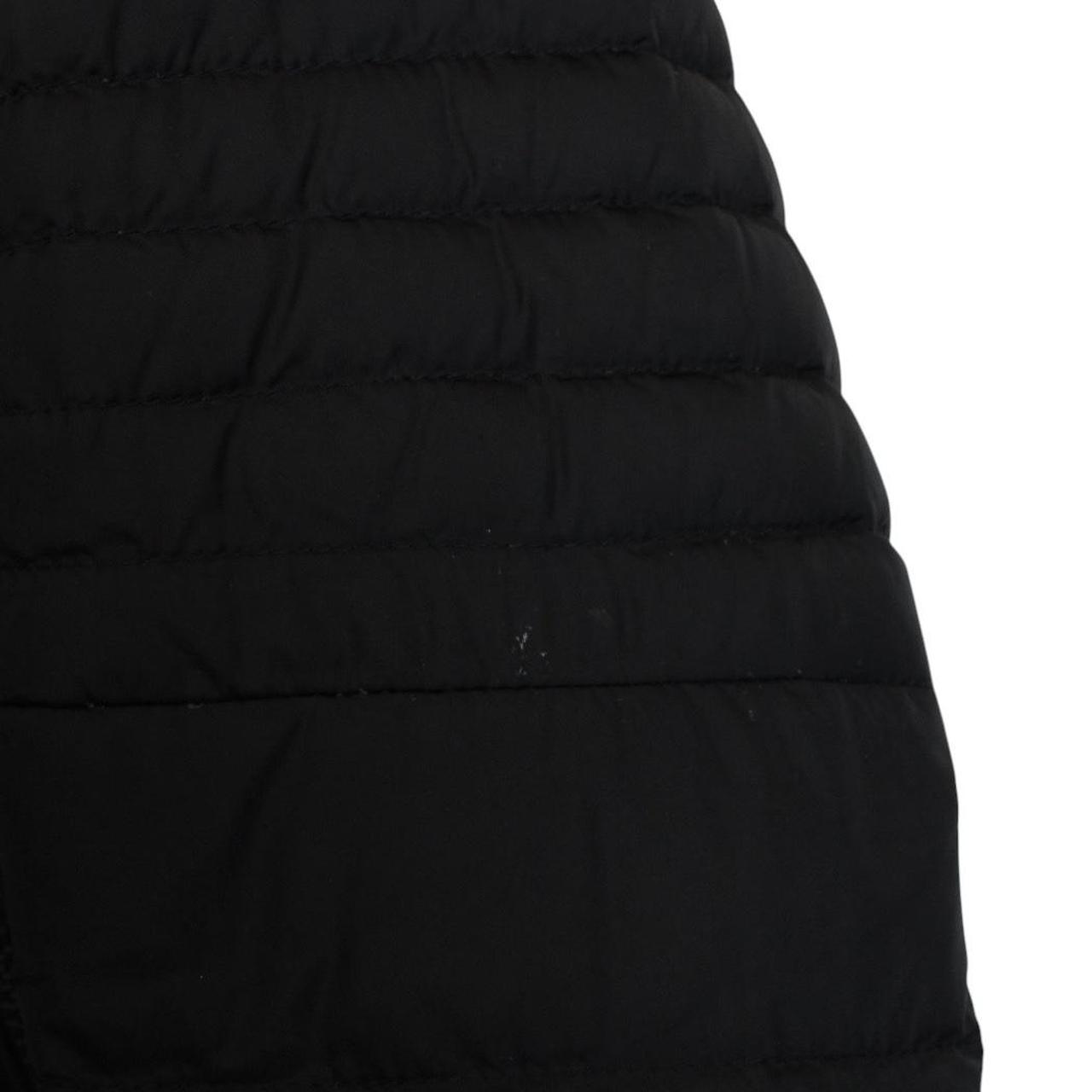 Moncler Amiot Black Full Zip Biker Down Jacket