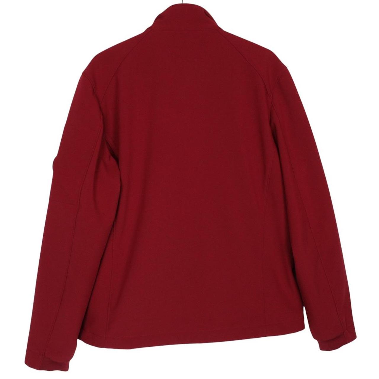 CP Company Red Full Zip Soft Shell Goggle Jacket