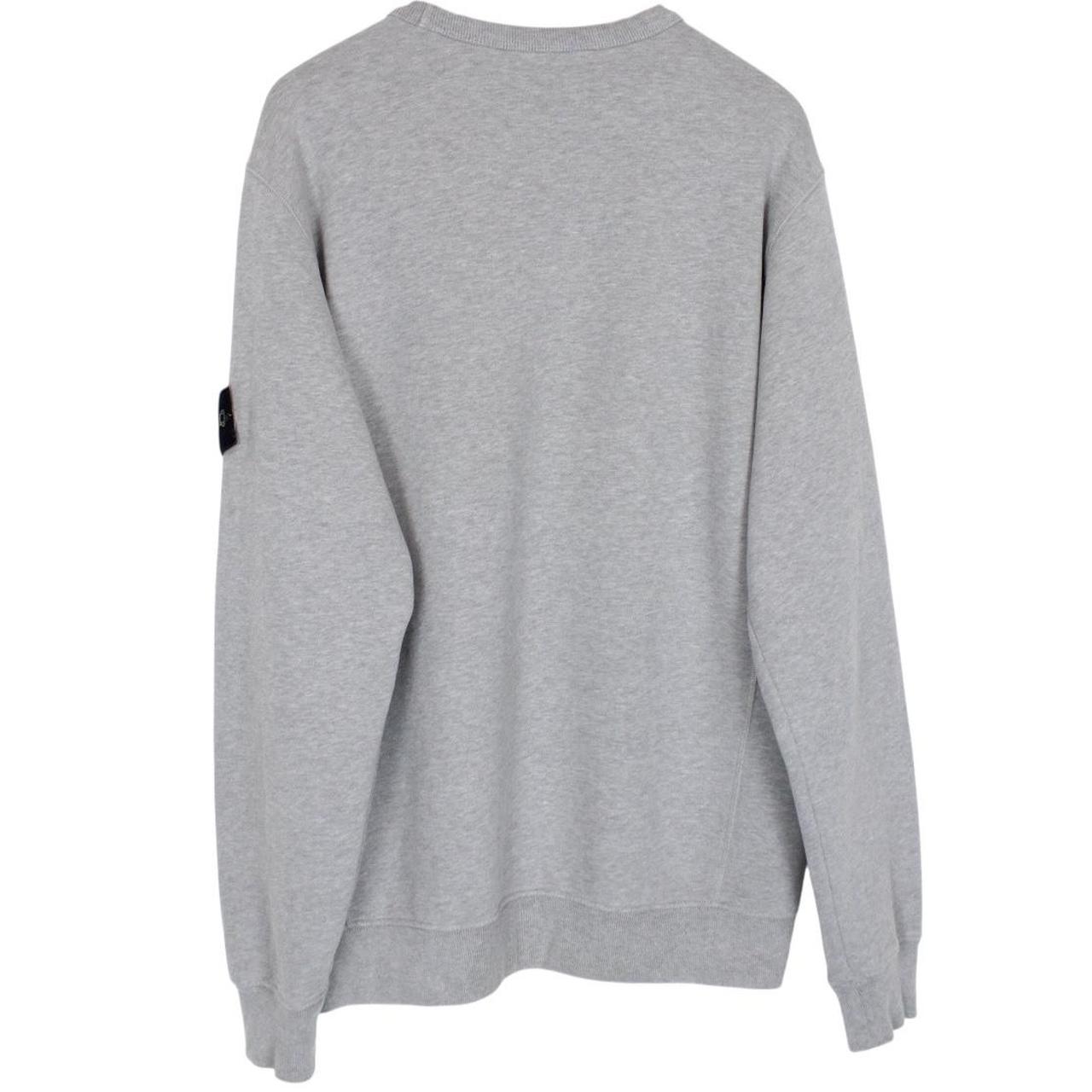 Stone Island AW 2019 Grey Cotton Sweatshirt Jumper