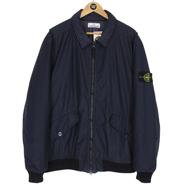 Stone Island AW 2020 Navy Blue Naslan Light Watro Primaloft Jacket