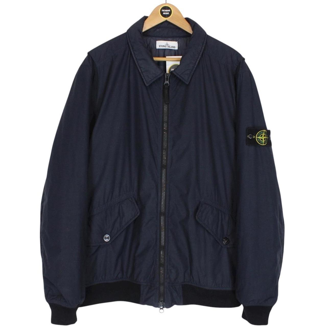 Stone Island AW 2020 Navy Blue Naslan Light Watro Primaloft Jacket