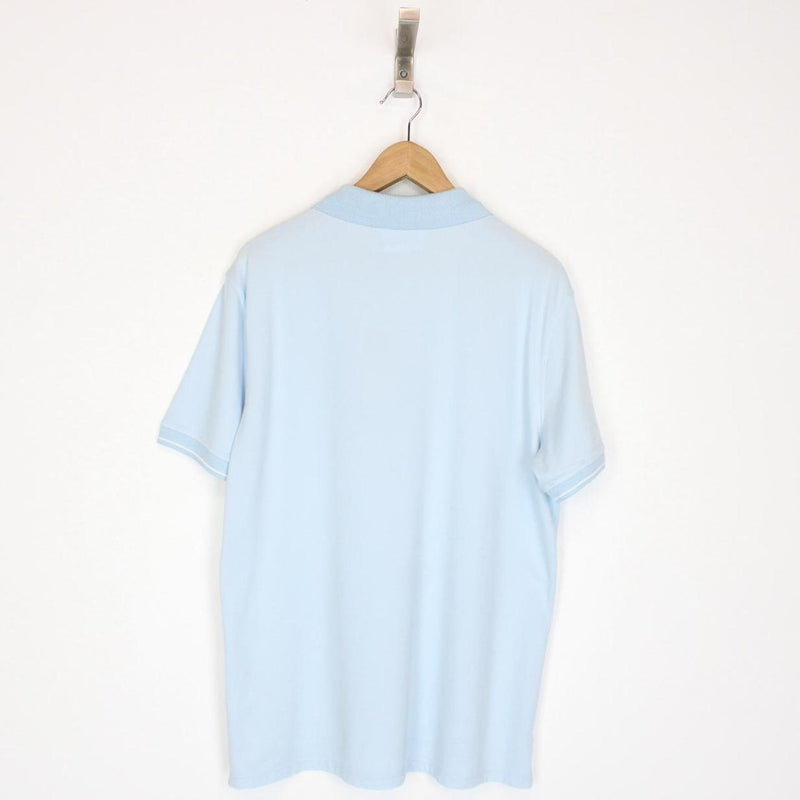 CP Company Light Blue Short Sleeve Tacting Piquet Polo Shirt