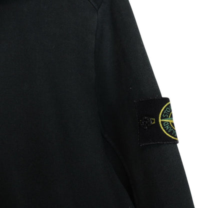 Stone Island SS 2016 Black Cotton Full Zip Hoodie Jumper
