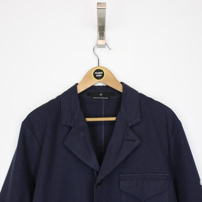 Vintage Stone Island Denims SS 2005 Navy Blue Button Up Cotton Jacket