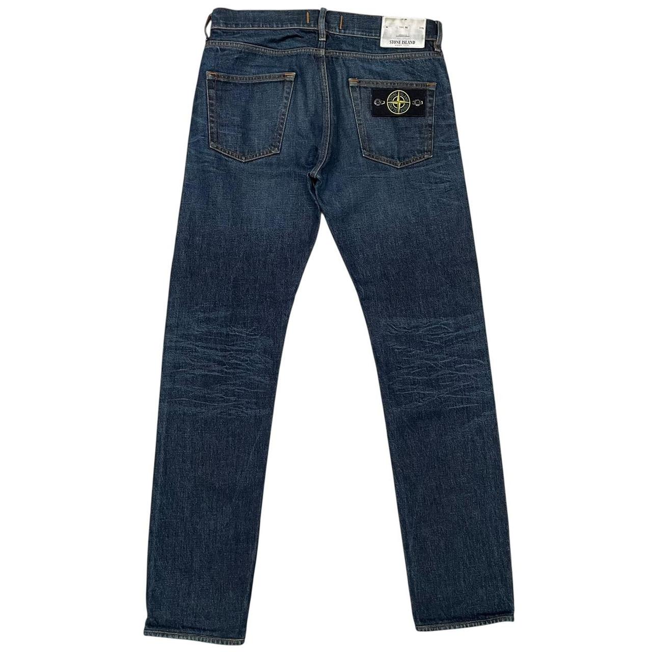 Stone Island SS 2016 Navy Blue Slim Fit Denim Jeans
